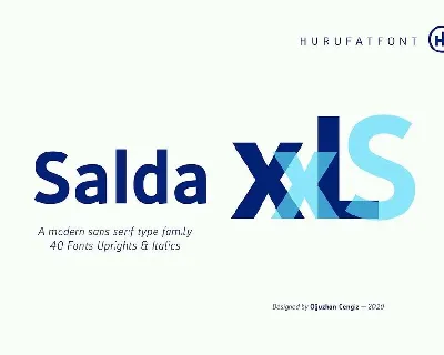 Salda Family font