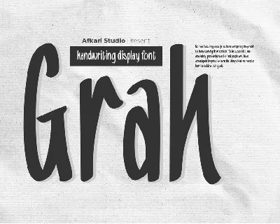 Grah font