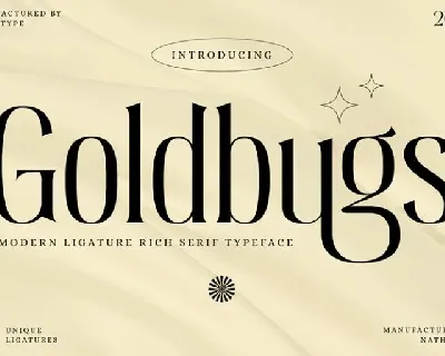 Goldbugs font