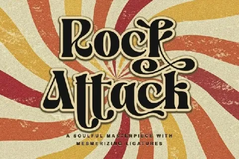 Rock Attack font