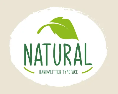 Natural - Free Version font