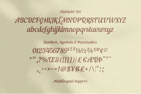 Andalia font