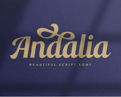 Andalia font