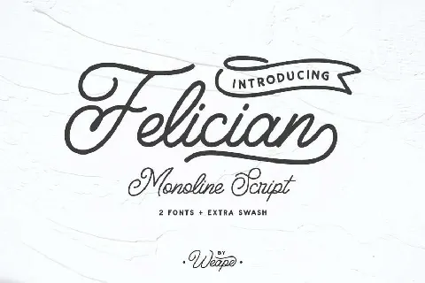 Felician Script Free font