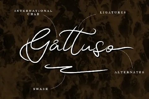 GATUSSO DEMO font