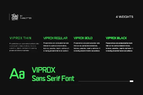 Viprox font