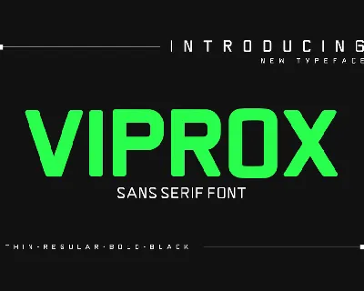Viprox font