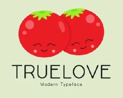 Truelove Sans Serif font