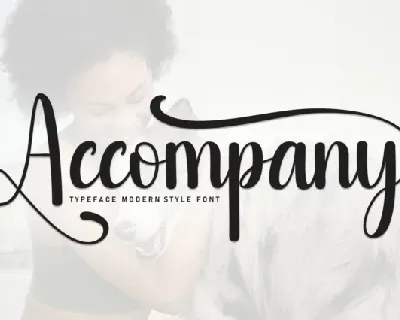 Accompany Script font