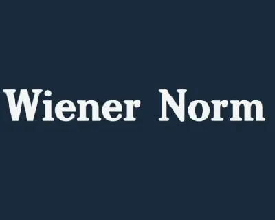 Wiener Norm font