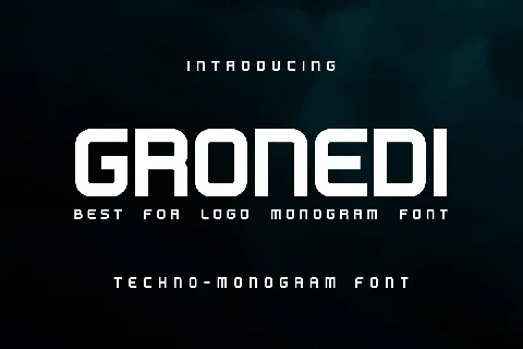 Gronedi font