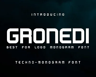 Gronedi font