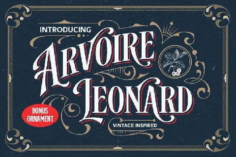 Arvoire Leonard font