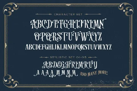 Arvoire Leonard font