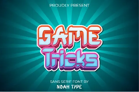 Game Tricks Demo font