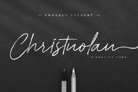 Christnolan font