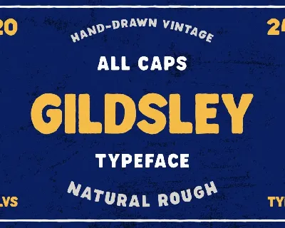 Gildsley DEMO font