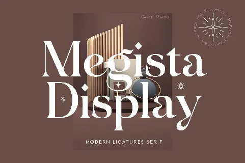 Megista Display font