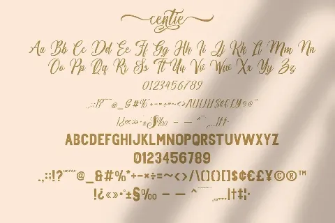 Centie font