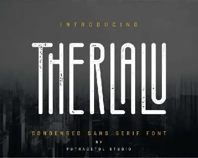 Therlalu Typeface Free font