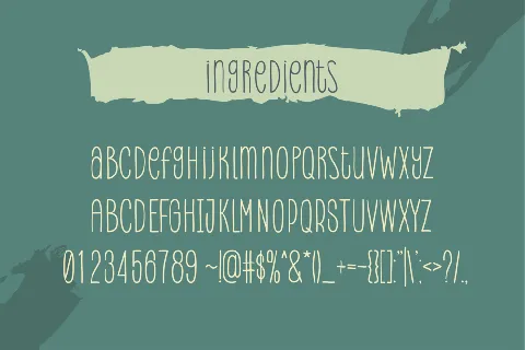 Marinade Demo font