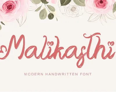 Malikasthi font