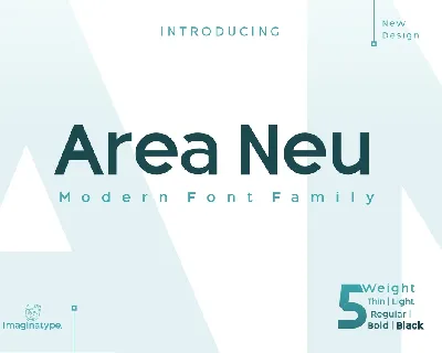 Area Neu font