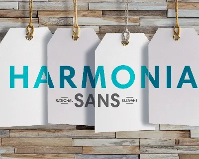 Harmonia Sans font