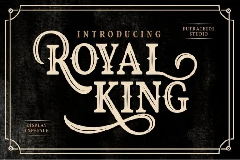 Royal King Typeface font