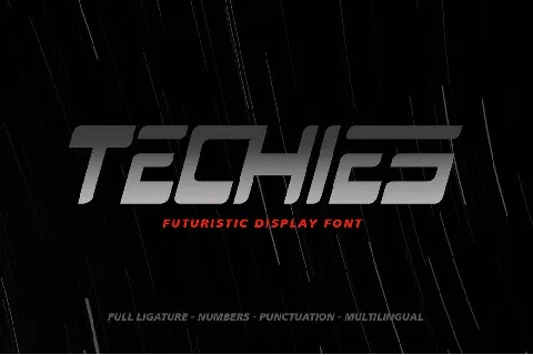 Techies font