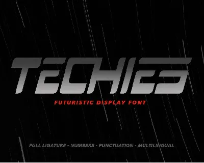 Techies font