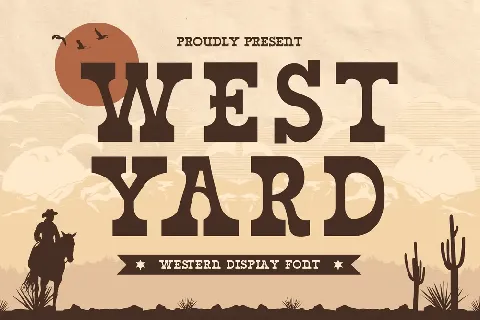 West Yard Free Trial font