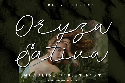 ORYZA SATIVA DEMO font