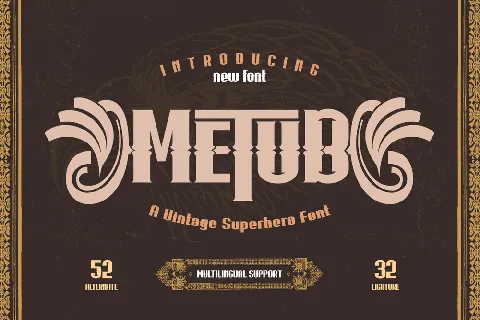 METUBtrial font