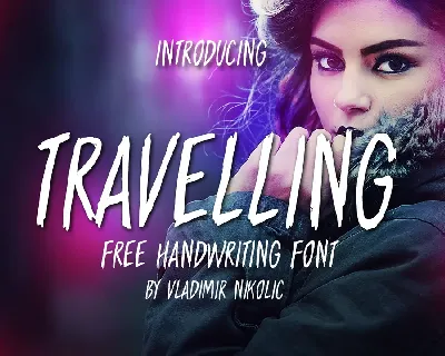 Travelling font