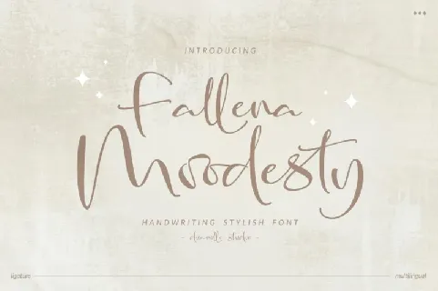 Fallena Moodesty font