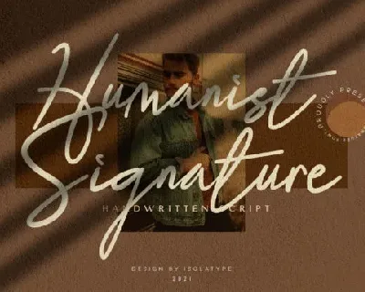 Humanist Signature font