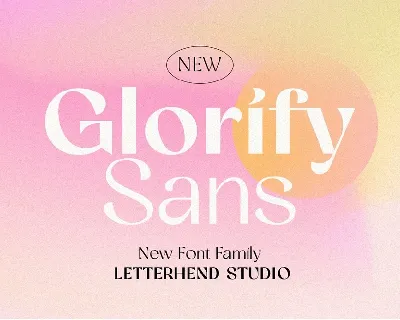 Glorify font