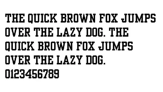 Yearbook font