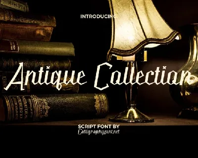 Antique Collection font