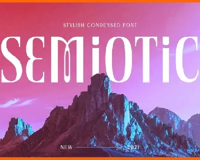 Semiotic font