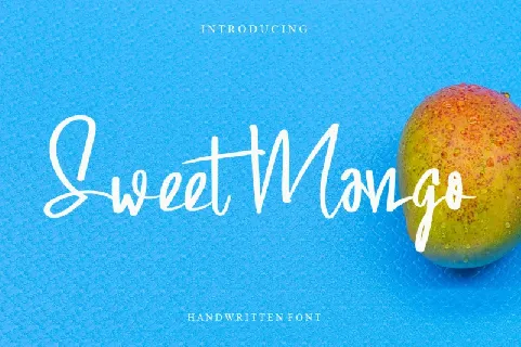 Sweet Mango font