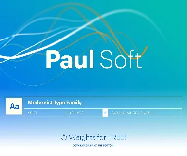 Paul Soft Family font