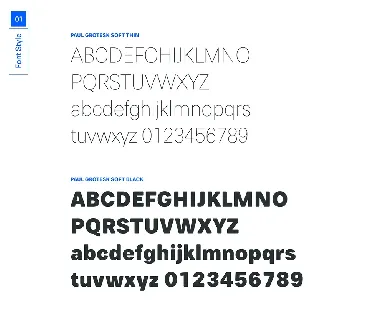 Paul Soft Family font