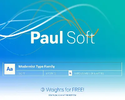 Paul Soft Family font