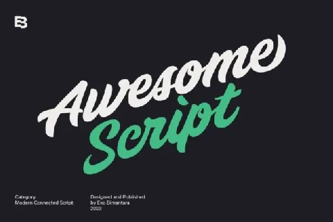 Awesome Typeface font