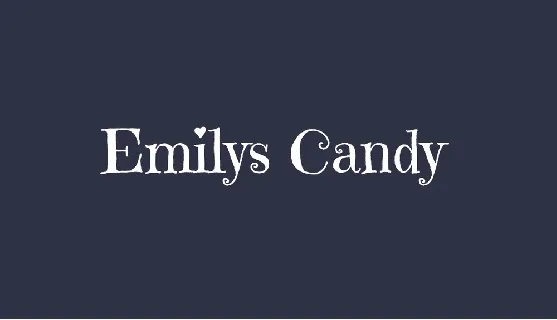 Emilys Candy font