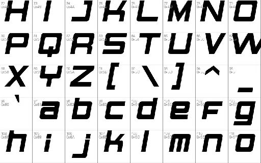 The Flash font