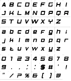 The Flash font