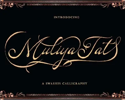 Muliya Tat font